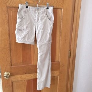 Kids Convertible Cargo Pants - Gray